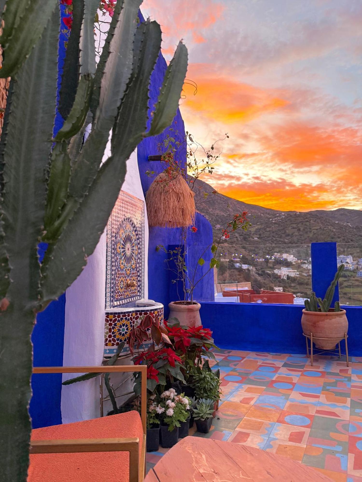 Hotel Casa Amina Chefchaouen Esterno foto