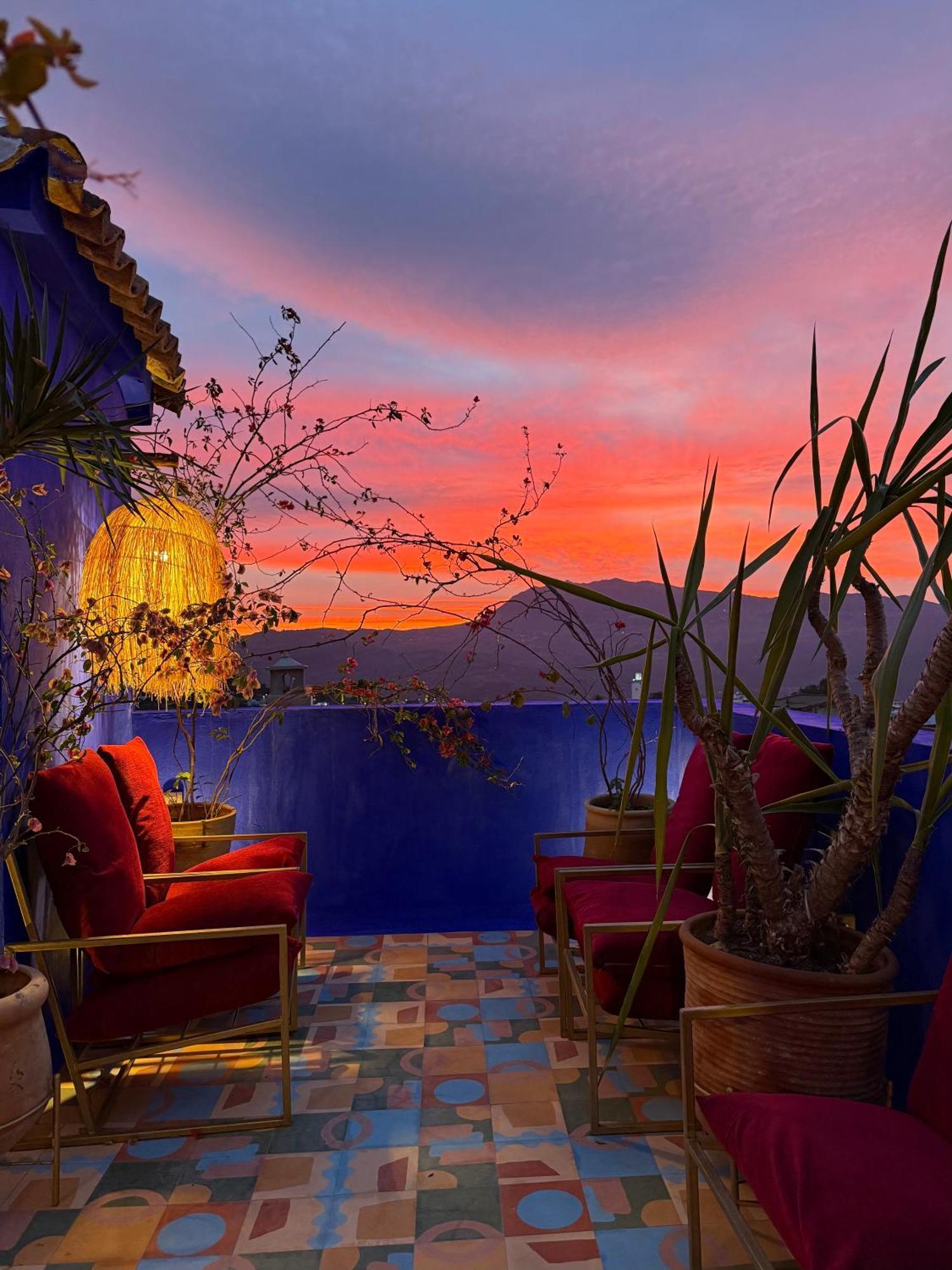 Hotel Casa Amina Chefchaouen Esterno foto